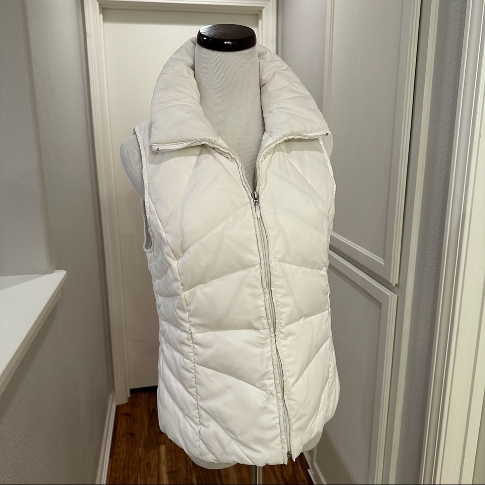 Kenneth Cole Reaction Cream Down Puffer Vest M